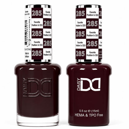 DND HEMA & TPO Free Gel Polish Duo #285 Favorite Position Is Ceo