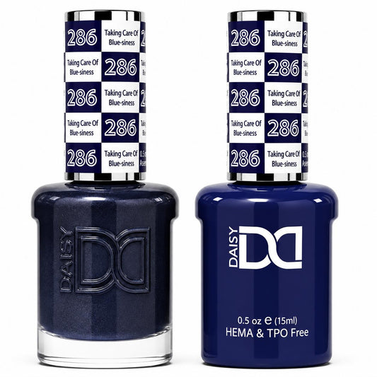 DND HEMA & TPO Free Gel Polish Duo #286 Taking Care Of Blue Siness