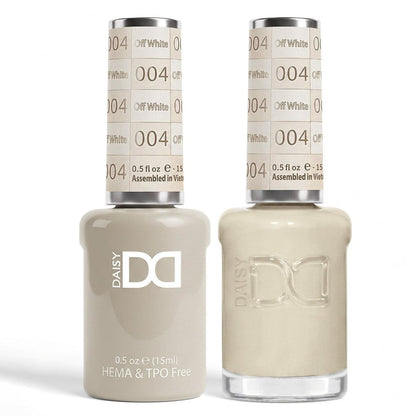 DND HEMA & TPO FREE Gel Polish Duo -  #004 Off White