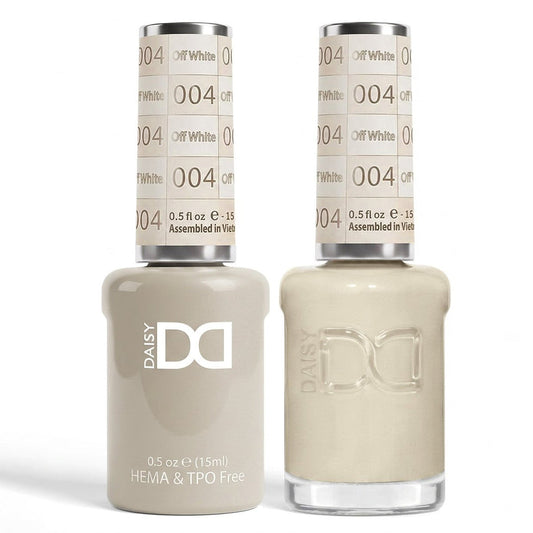 DND HEMA & TPO FREE Gel Polish Duo -  #004 Off White
