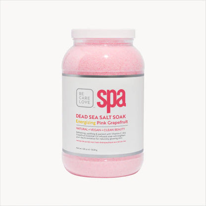 BCL Spa Pedicure Organic Dead Sea Salt - Energizing Pink Grapefruit