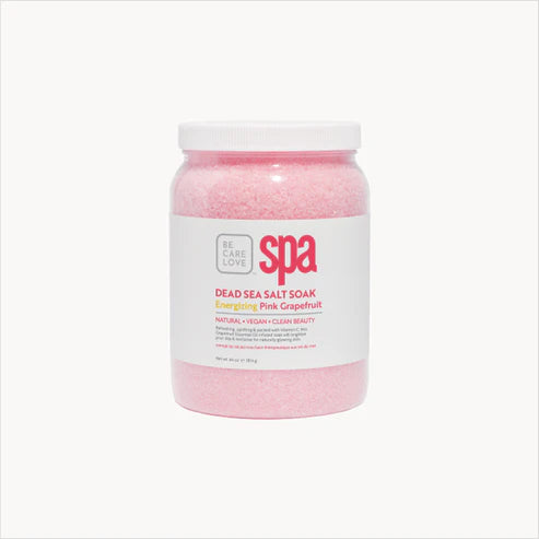 BCL Spa Pedicure Organic Dead Sea Salt - Energizing Pink Grapefruit