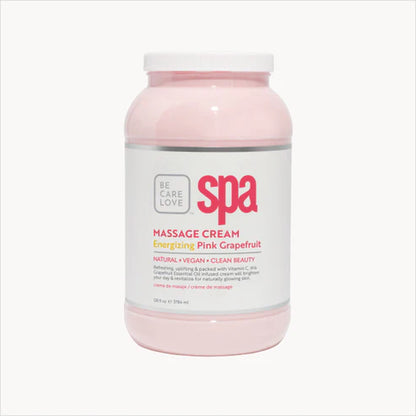 BCL Spa Pedicure Organic Massage Cream - Energizing Pink Grapefruit