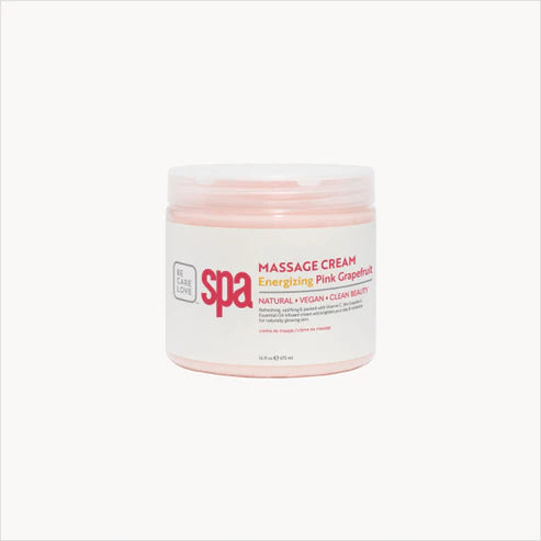 BCL Spa Pedicure Organic Massage Cream - Energizing Pink Grapefruit