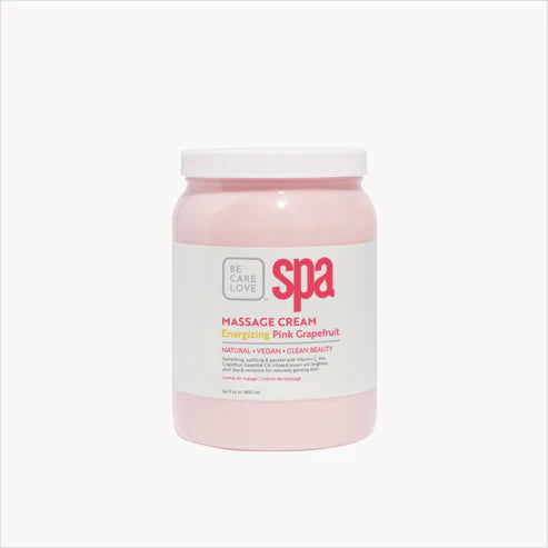 BCL Spa Pedicure Organic Massage Cream - Energizing Pink Grapefruit