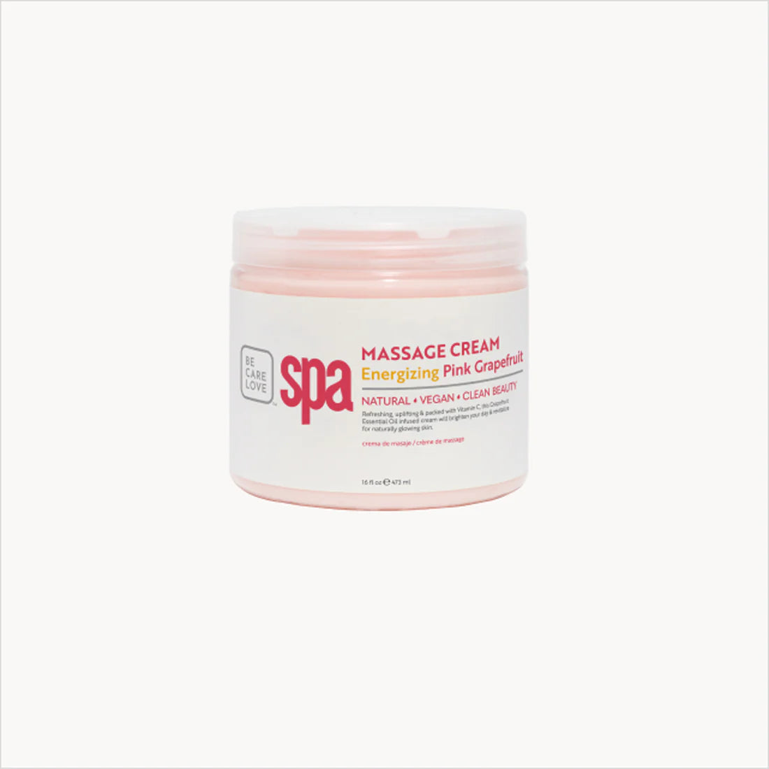 BCL Spa Pedicure Organic Moisture Mask - Energizing Pink Grapefruit