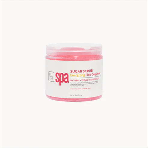 BCL Spa Pedicure Organic Sugar Scrub - Energizing Pink Grapefruit