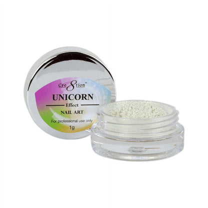 Cre8tion Nail Art Effect Powder 1g Jar - Unicorn # 02