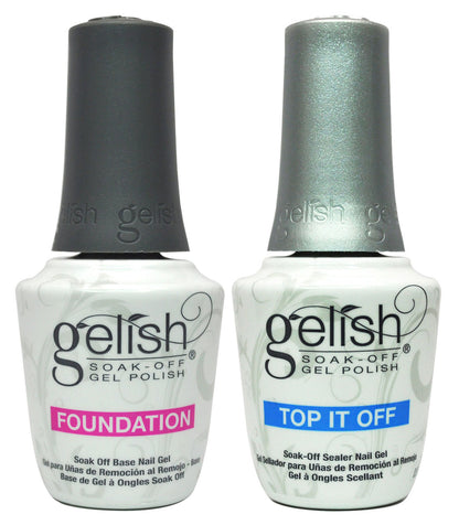 Gelish Foundation and Top It Off set