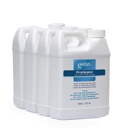 Pack of 4 Gelish Prohesion Nail Sculpting Liquid, 32 oz.