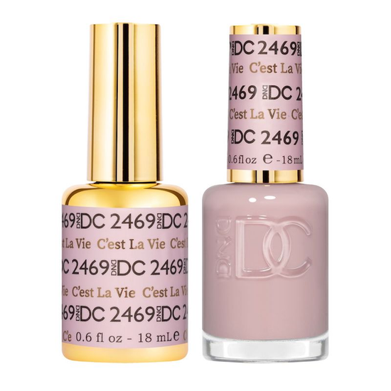 DND DC Premium set Gel Color Matching Polish Color - C'est la Vie #2469