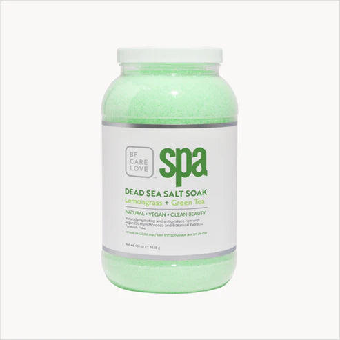 BCL Spa Pedicure Organic Dead Sea Salt - Lemongrass + Green Tea