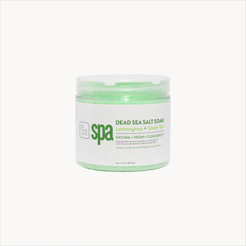 BCL Spa Pedicure Organic Dead Sea Salt - Lemongrass + Green Tea