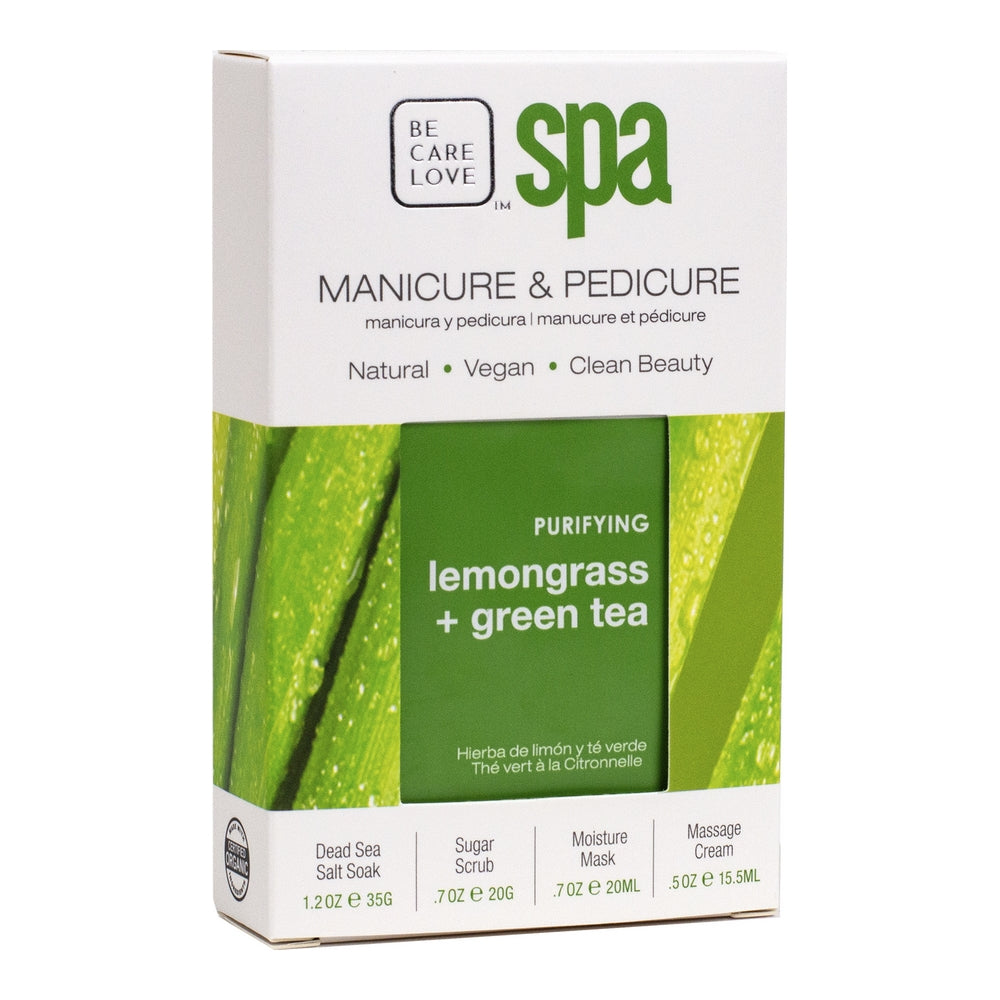 BCL Spa Organic Pedicure Spa Sal del Mar Muerto 64oz - Leche + Miel Chocolate blanco