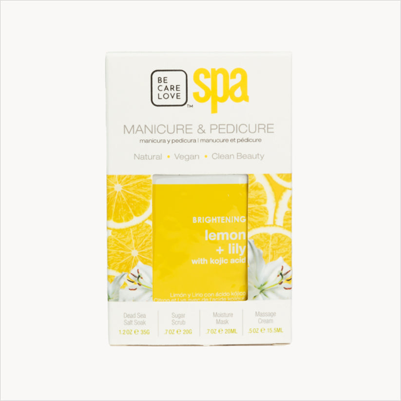 BCL Spa Organic Pedicure Spa Sal del Mar Muerto 64oz - Leche + Miel Chocolate blanco