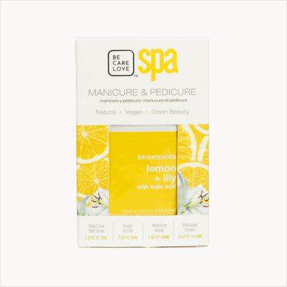 BCL Spa Organic Pedicure Spa Sal del Mar Muerto 64oz - Leche + Miel Chocolate blanco