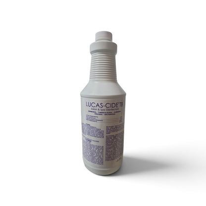 LUCAS-CIDE TB Salon & Spa Disinfectant 32 fl oz label label