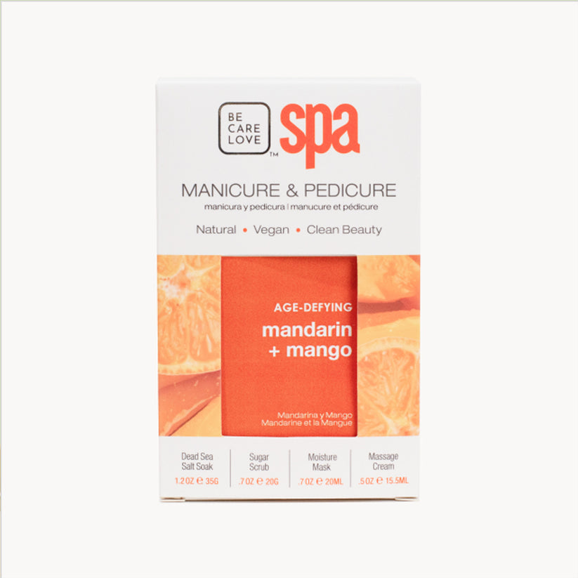 BCL Spa Organic Pedicure Spa Sal del Mar Muerto 64oz - Leche + Miel Chocolate blanco