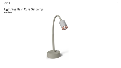 OPI GELevate Soft Gel Lightning Flash Cure Gel Lamp #GL905