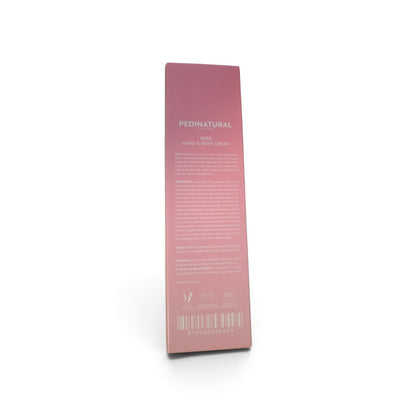 Pedinatural Rose Hand & Body Cream 100g ingredients and UPC