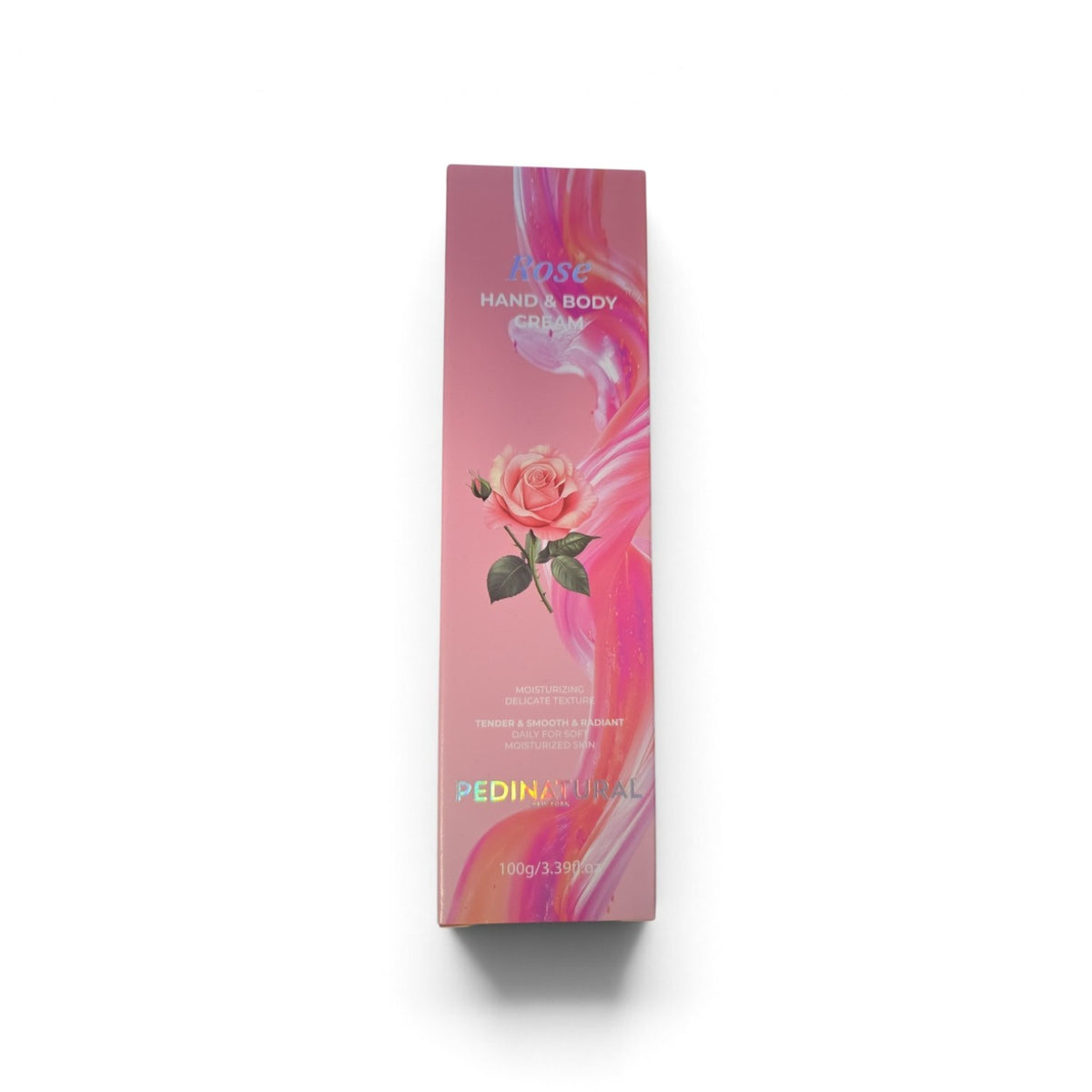 Pedinatural Rose Hand & Body Cream 100g box front