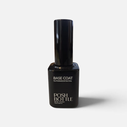 PoshBottle Base Coat 15ml black bottle front