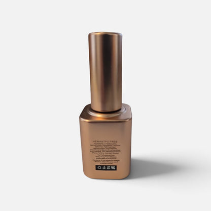 PoshBottle Top Coat gold bottle back label