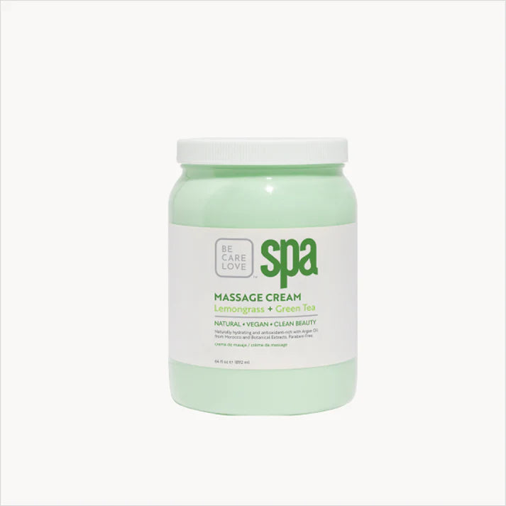 BCL Spa Pedicure Organic Massage Cream - Lemongrass + Green Tea