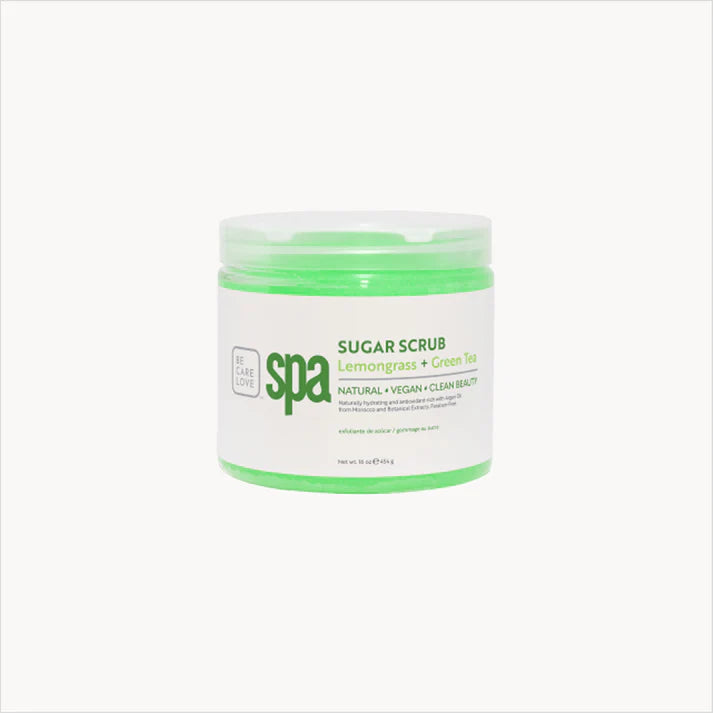 BCL Spa Pedicure Organic Sugar Scrub - Lemongrass + Green Tea