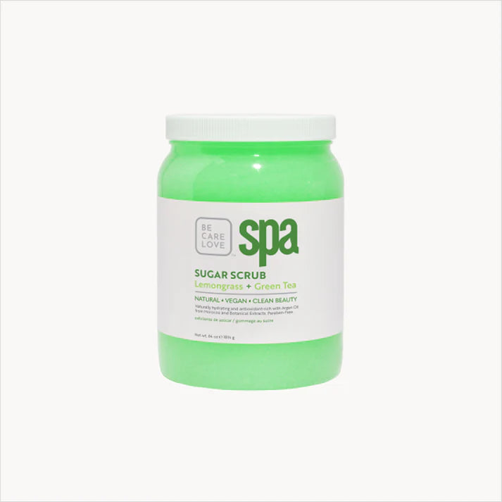 BCL Spa Pedicure Organic Sugar Scrub - Lemongrass + Green Tea