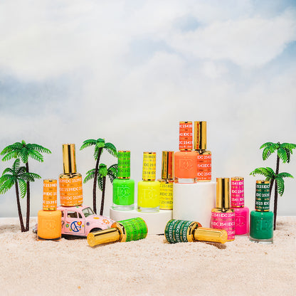 36 bộ màu DND DC Duo Gel Color Collection FREE SPIRIT (Mẫu thử miễn phí) 18ml-0,6fl.oz