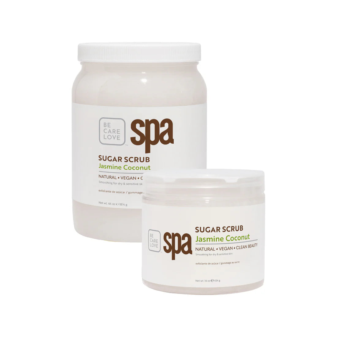 BCL Spa Pedicure Organic Sugar Scrub - Jasmine Coconut