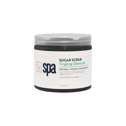 BCL Spa Pedicure Organic Sugar Scrub - Tingling Charcoal