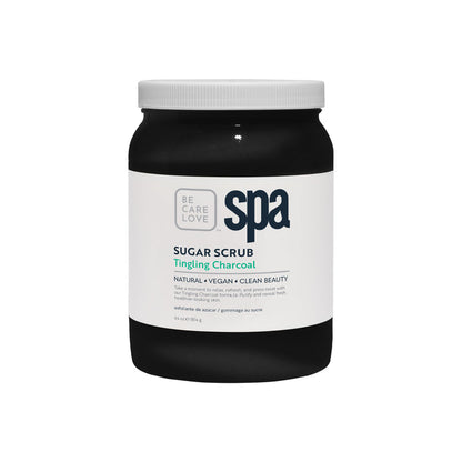 BCL Spa Pedicure Organic Sugar Scrub - Tingling Charcoal