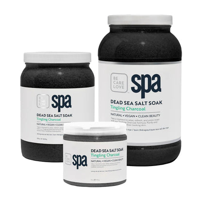 BCL Spa Pedicure Organic Dead Sea Salt - Tingling Charcoal