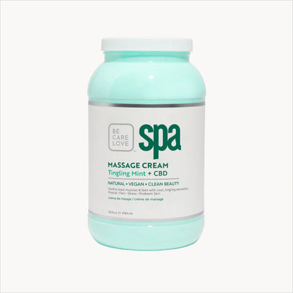 BCL Spa Pedicure Organic Massage Cream - Tingling Mint