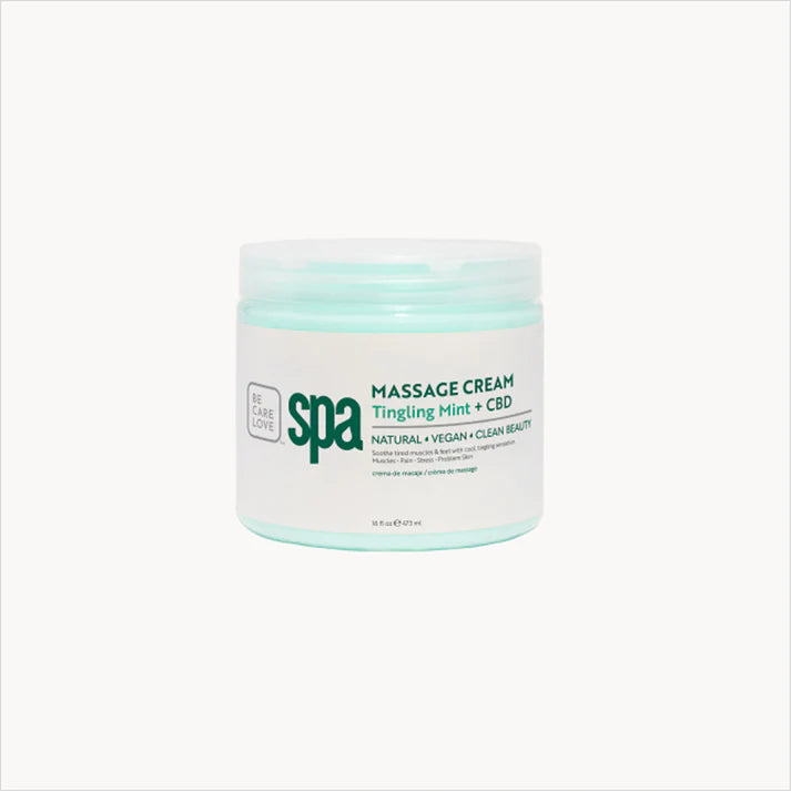 BCL Spa Pedicure Organic Massage Cream - Tingling Mint