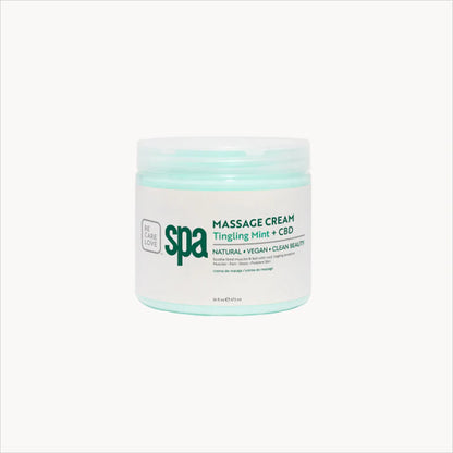 BCL Spa Pedicure Organic Massage Cream - Tingling Mint