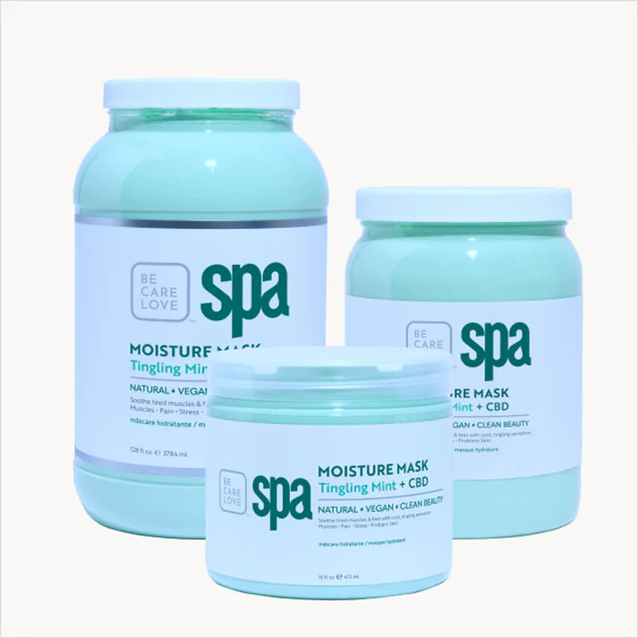BCL Spa Pedicure Organic Moisture Mask - Tingling Mint