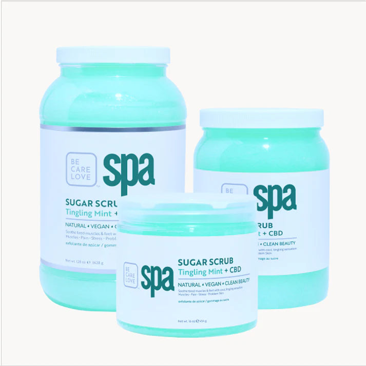 BCL Spa Pedicure Organic Sugar Scrub - Tingling Mint