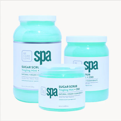 BCL Spa Pedicure Organic Sugar Scrub - Tingling Mint