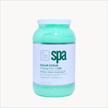 BCL Spa Pedicure Organic Sugar Scrub - Tingling Mint