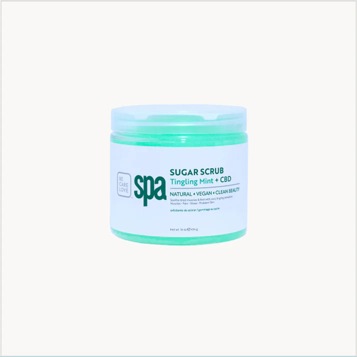 BCL Spa Pedicure Organic Sugar Scrub - Tingling Mint