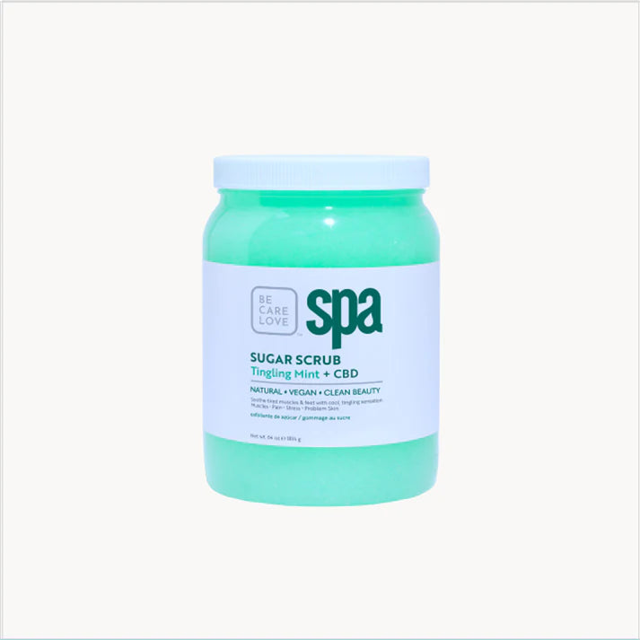 BCL Spa Pedicure Organic Sugar Scrub - Tingling Mint