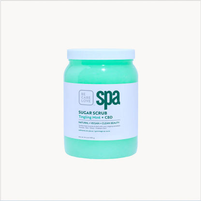 BCL Spa Pedicure Organic Sugar Scrub - Tingling Mint