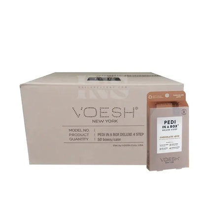 VOESH Deluxe Pedicure In A Box 4 In 1 (Hộp 50 gói) - Chocolate Love 
