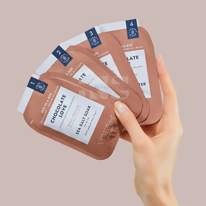 VOESH Deluxe Pedicure In A Box 4 In 1 (Hộp 50 gói) - Chocolate Love 