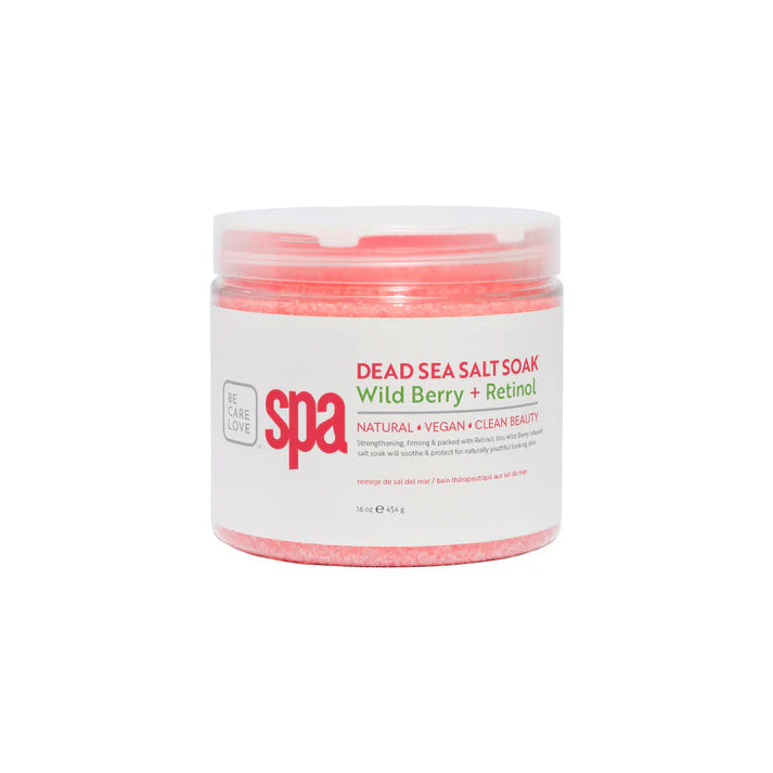 BCL Spa Pedicure Organic Dead Sea Salt - Wild Berry + Retinol