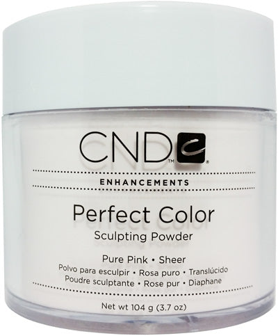 CND Perfect color sculpting nail acrylic powder - Pure Pink 3.7oz
