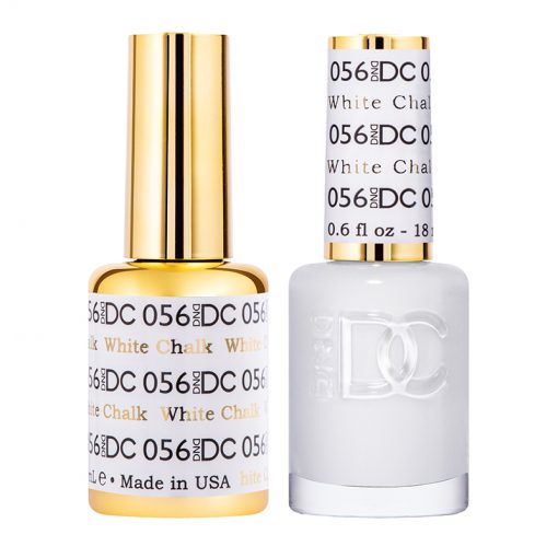 DND DC Gel Nail Polish Duo 056 - White Chalk